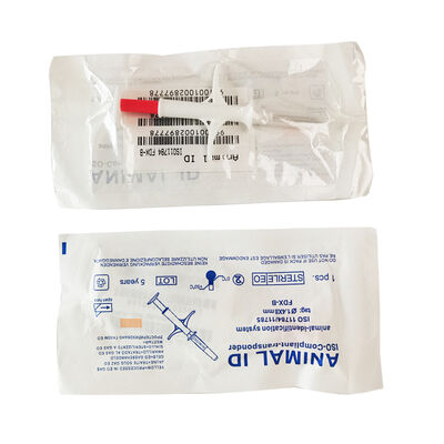 FOFIA RFID 134.2kHz Animal Microchip FDX/EM4305 Chip IP67 Waterproof for Cattle/Pig/Sheep Livestock Pet Injection Plastic