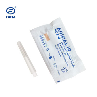 Fofia 2026 New Hot Selling RFID 134.2kHz Dog Animal ID Chip Split Type Plastic ZS008 Waterproof 3-Year Warranty for Pet