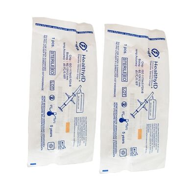ICAR Certificated Fofia New Temperature-sensing Hot Microchip RFID Bio-glass White HT001 Animal ID Waterproof Dog Cat Pets 1.5