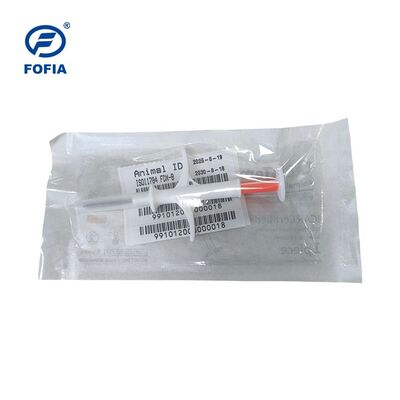 ICAR Certificated Fofia New Temperature-sensing Hot Microchip RFID PP Animal ID Waterproof for Dog & Cat Pets 1.5 Year Warranty