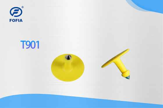 Waterproof ICAR Fofia T904+T901 Animal Ear Tag New High Quality RFID TPU 72*57mm Laser Coding 3 Year Warranty for Farm Use