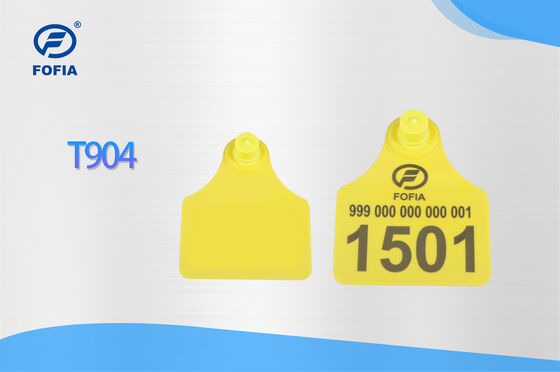 ICAR T904+T905 Combination Animal Ear Tag New High Quality RFID Plastic TPU 70*57mm Laser Coding 3 Year Warranty Animal Tracking