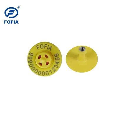 High Quality New ET957+T901 134.2kHz TPU Electronic Ear Tags for Pigs Cattle Sheep Dog Farm 10cm Read Range -20~80C 29.90.3mm