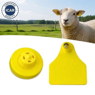 High Quality New OEM ET957 134.2kHz TPU Chip Animal Ear Tags for Pigs Sheep Cow-10cm Read Range -20~80C ICar