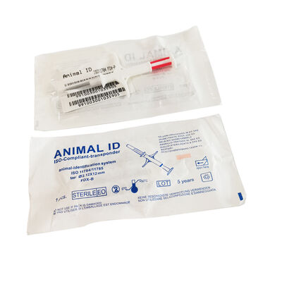 New Fofia Durable Waterproof White RFID Animal Microchip ZS006 with IP67 and 1.5 Year Warranty for Dog Cat & Pet Injection Tag