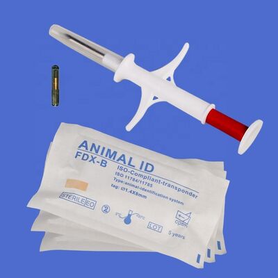 FOFIA  Waterproof RFID 134.2kHz Animal Microchip FDX/EM4305 Chip IP67 Waterproof Use Livestock Pet Plastic Packaging  1.5 Year