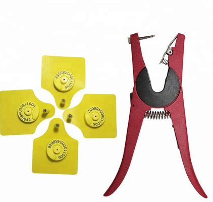 Universal Livestock Ear Tag Applicator Ear Tags Plier for Cattle Calves Hogs Goats Sheep Lambs Animals Ear Tags