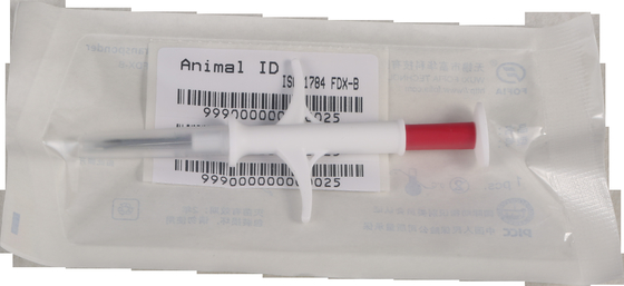 6.86g Syringe Microchip Identification IP67 Anti Collision 1.25*8mm