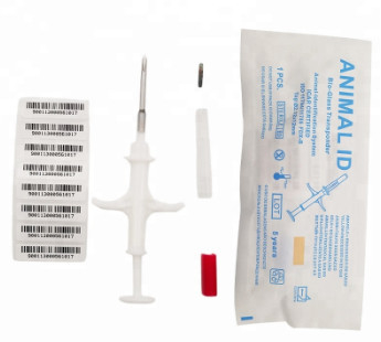 134.2 KHz Frequency Animal ID Microchip ISO11784/5 FDX-B glasstags