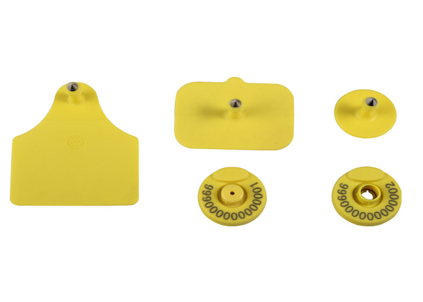 ICAR Approved Electronic Ear Tags For Cattle 134.2khz For Livestock Management