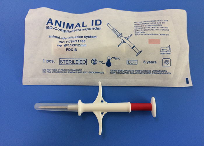 134.2khz Pet ID Microchip , Microchip Implant For Dogs Injectable Transponders