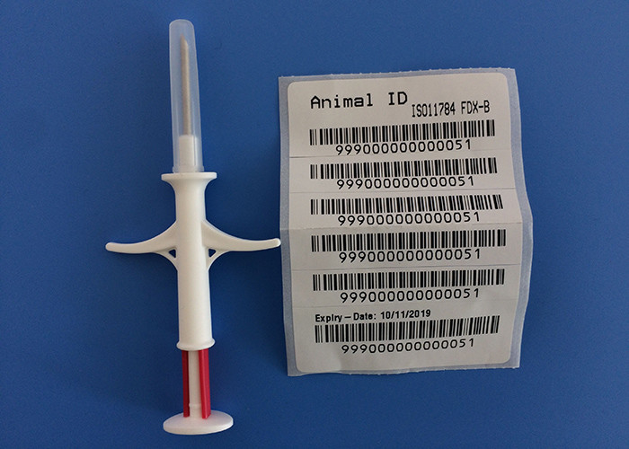 2.12 Mm X 12 Mm ID Microchip Tag Storage Implantable  Biocompatible Polymer