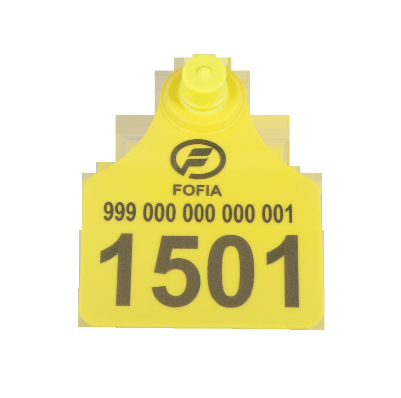 Waterproof  Durable TPU T904+T905 Sterilized Combination Animal Ear Tags For animal identification 