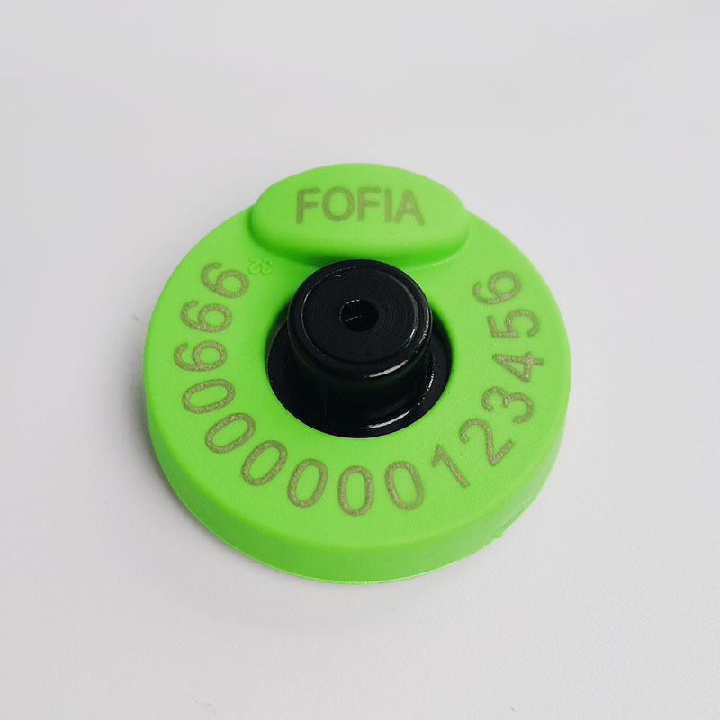 Professional Swine Ear Tags - ISO Compliant Lightweight Livestock ID Solution for Pig Farming Management