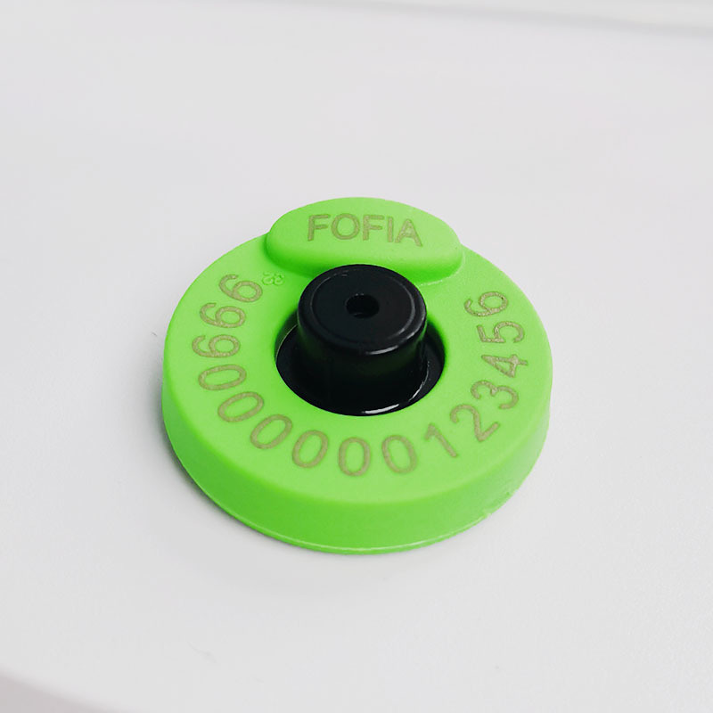 Electronic Ear Tags - ISO Compliant RFID Livestock Tags for Dairy & Beef Cattle Management, Farm Animal Tracking