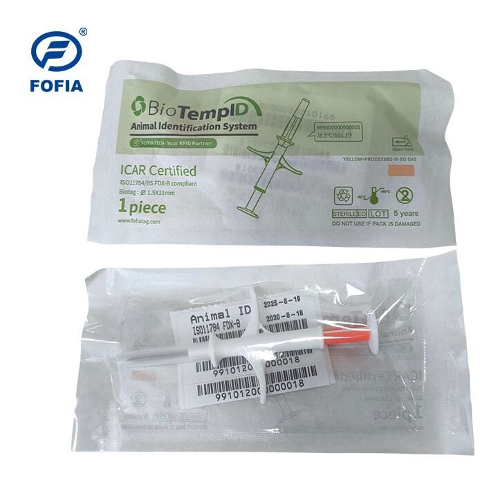 RFID Animal Temperature Transponder HT003 - Real-time Monitoring for Veterinary Clinics
