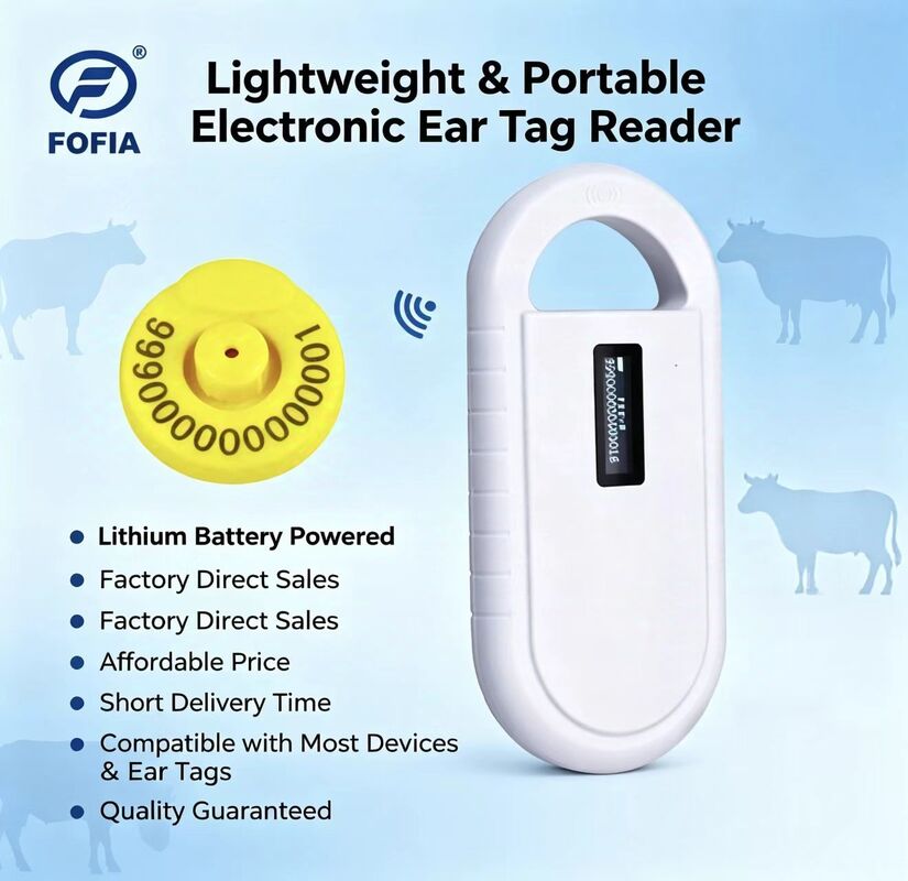 Animal Microchip Scanner PT160 Model Engineered To Read Animal ID Simultaneously Enhancing Animal Tracking And Management