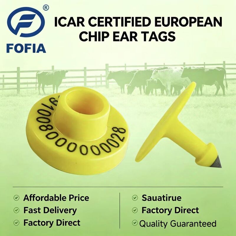 Durable Electronic Ear Tags for Cattle Identification and Tracking Supporting Farm Management and Animal Monitoring Systems