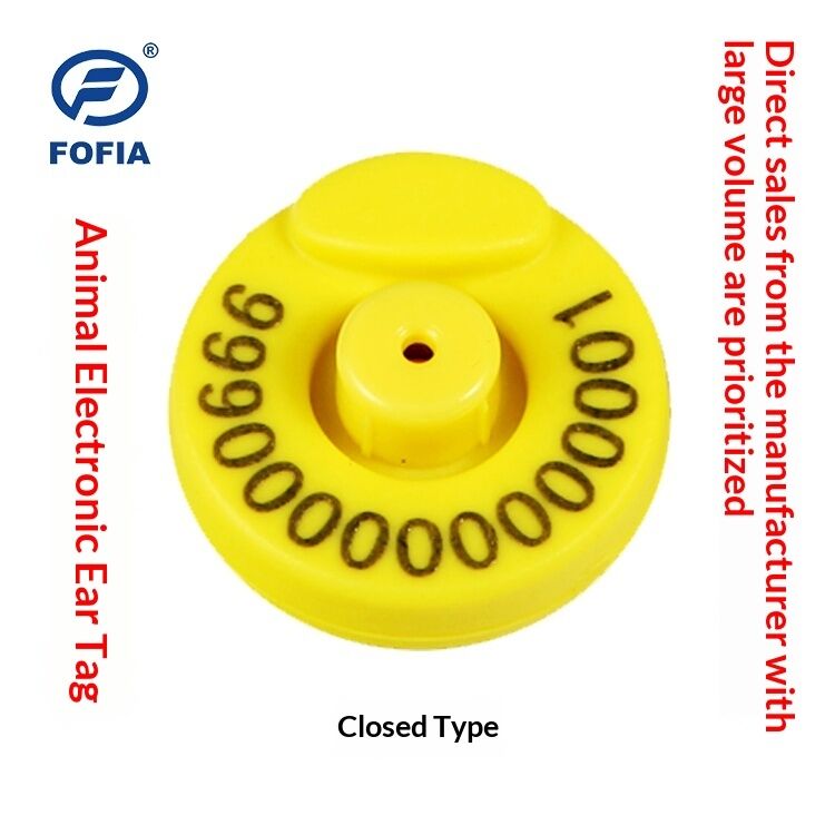 New IEC 68-2-6 Vibration Standard Plastic RFID Ear Tag for Cattle Farming with Secure and Accurate Identification
