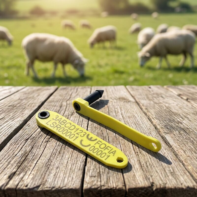 Long One-piece TPU Electronic Ear Tag 134.2KHz for Sheep and Goat