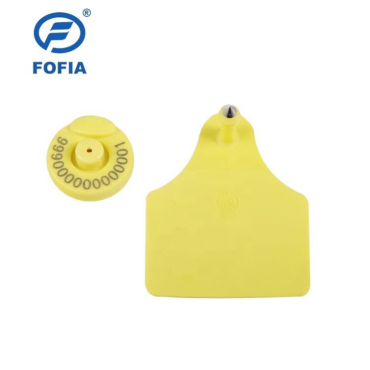 134.2KHz  Electronic Ear Tags Livestock Pig Sheep Cattle RFID FDX HDX Animal