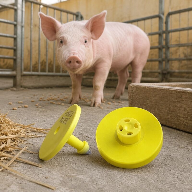 High Security Livestock Ear Tag Cow Cattle Animal Plier Laser Printing Machine Plastic