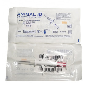 ICAR Certified Animal ID Microchips With Syringe Width Of 49.5mm