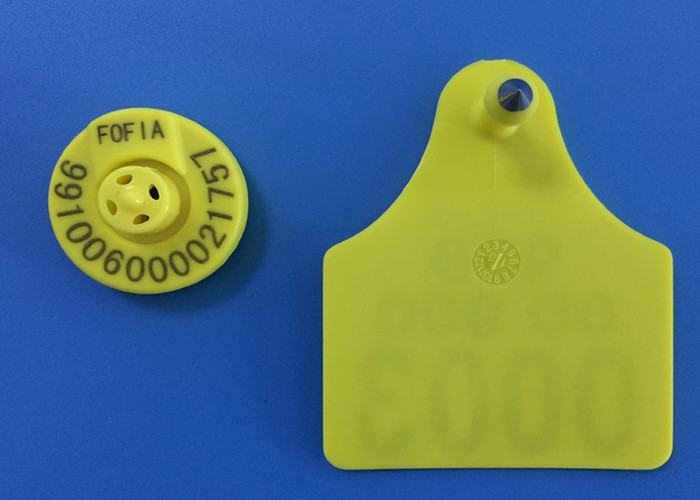 Custom Rabbit Ear Tag Electronic Rfid Animal Ear Tags Numbered For Earings