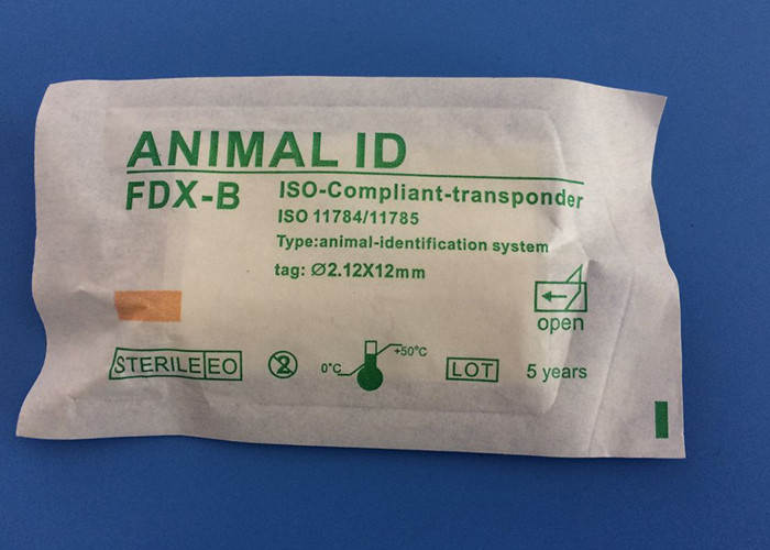 Animal ID Microchip Needle 134.2khz ISO Standard Microchip With ...