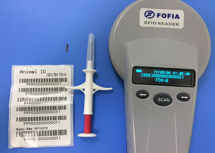 Gray Animal Microchip Scanner For Tracking Identity , High Scan ...