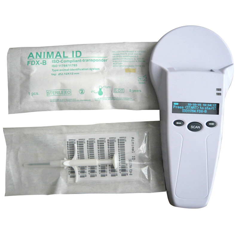 Small Animal Tracking Microchip FDX B 1.25mm Glasstag For Birds And Fish