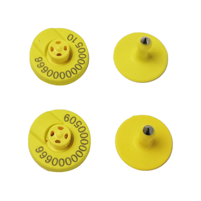 Cattle Electronic Ear Tag Livestock Tag For Cows LF RFID Tags USDA approved cattle tags