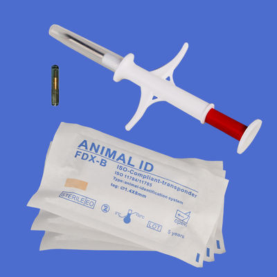 ICAR-Certified 1.4×8mm FDX-B Animal Microchip - ISO 11784/11785 Compliant Pet Implant